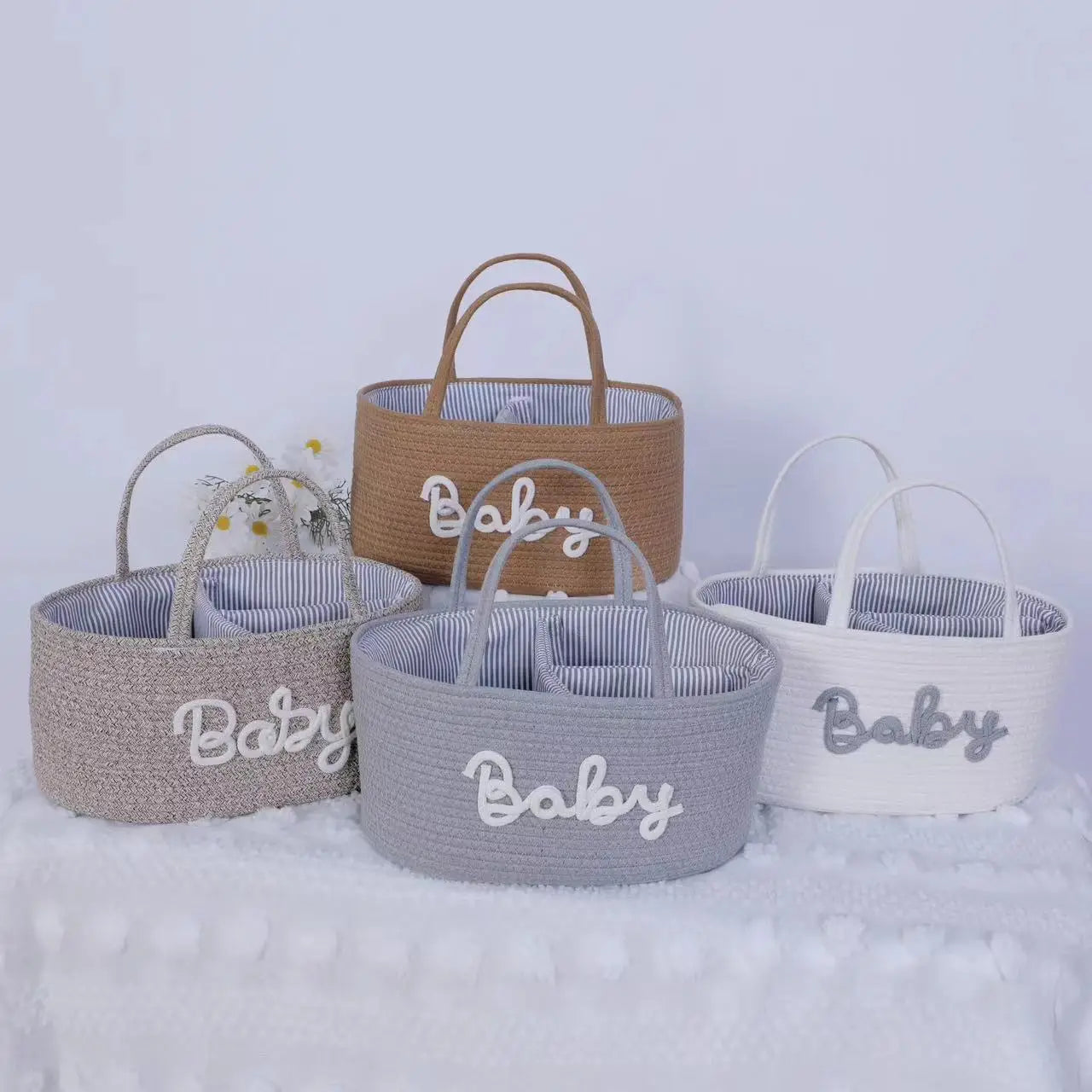 סלסלת בד לתינוק – Baby Organizer