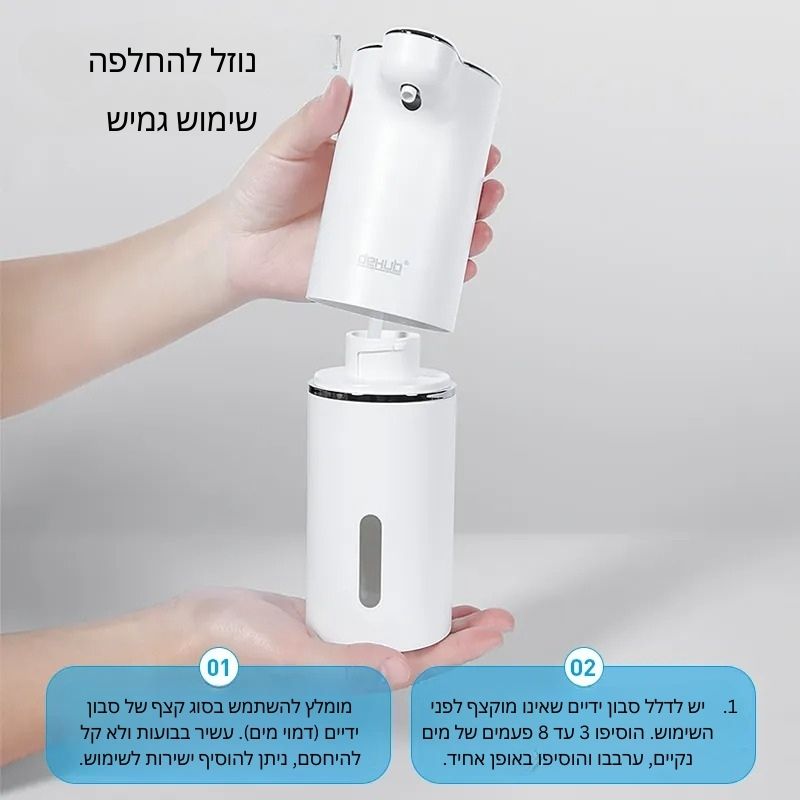 סבון קצף חכם - מבית ויריגו